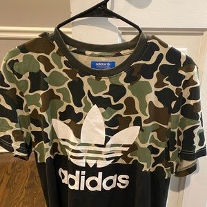 Adidas Mens Shirt (M) Two-Tone